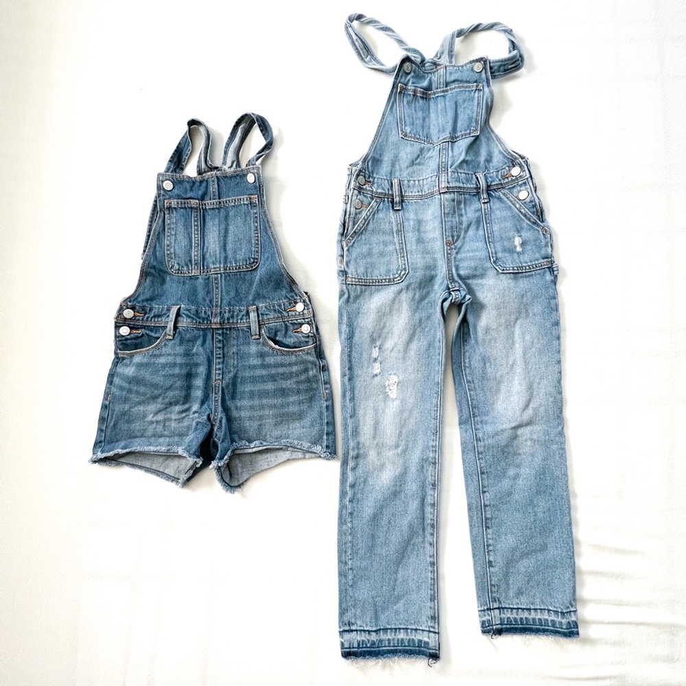💰SOLD💰 Girl’s Old Old Navy Set of 2 Size 12 Denim Overalls